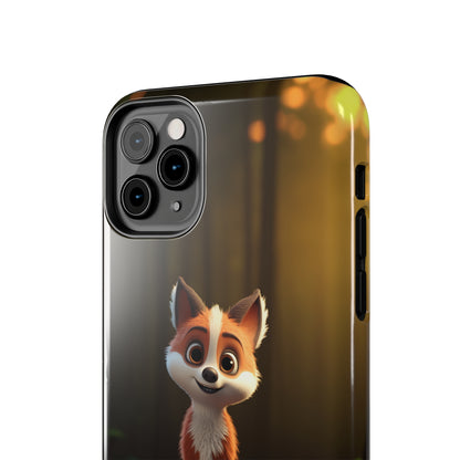 Introducing the "Enchanted Woods Fox" Cell Phone Case – Step into a Whimsical World of Adventure! -Tough Phone Cases