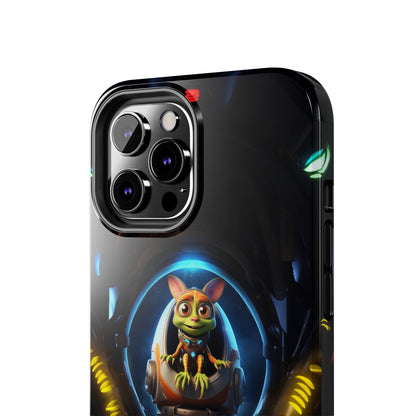 The "Galactic Explorer Alien Spaceship" Phone Case -Tough Phone Cases