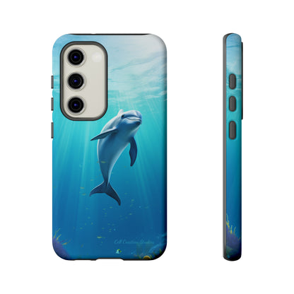 The "Dolphin Serenity" -Tough Samsung Phone Cases