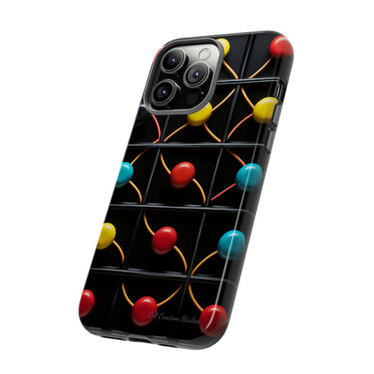 "Vibrant Spheres Fusion" -Tough Phone Cases