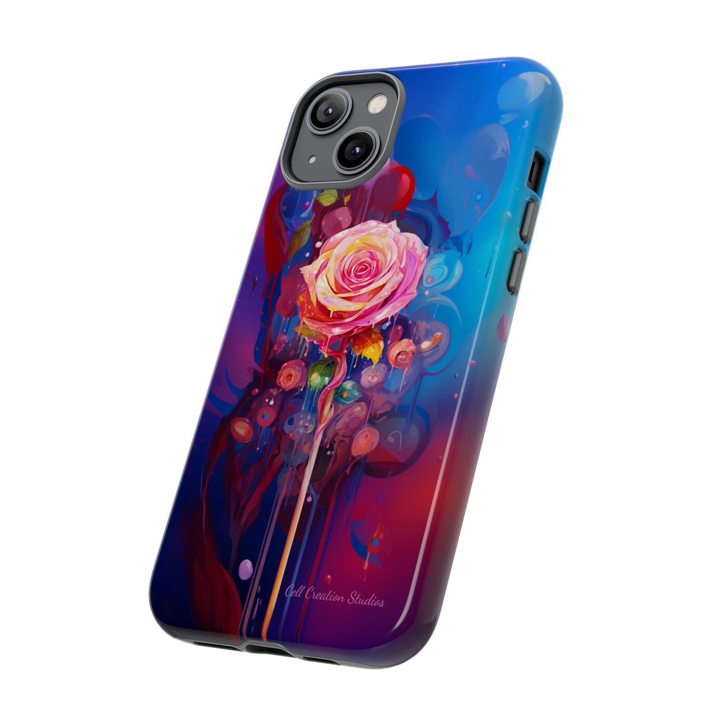 "Dreamy Rose Bloom Fantasy" -Tough iPhone Cases