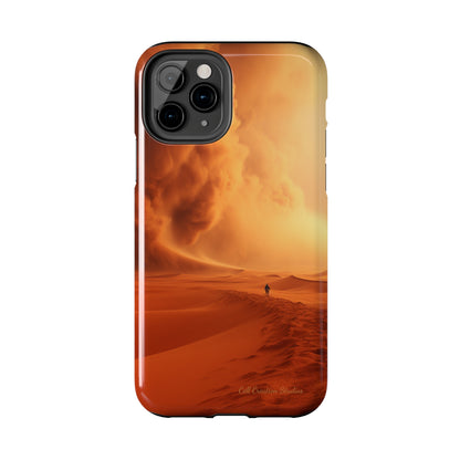 Introducing the "Desert Wanderer" Cell Phone Case – Embark on a Journey through Sand and Storm -Tough Phone Cases