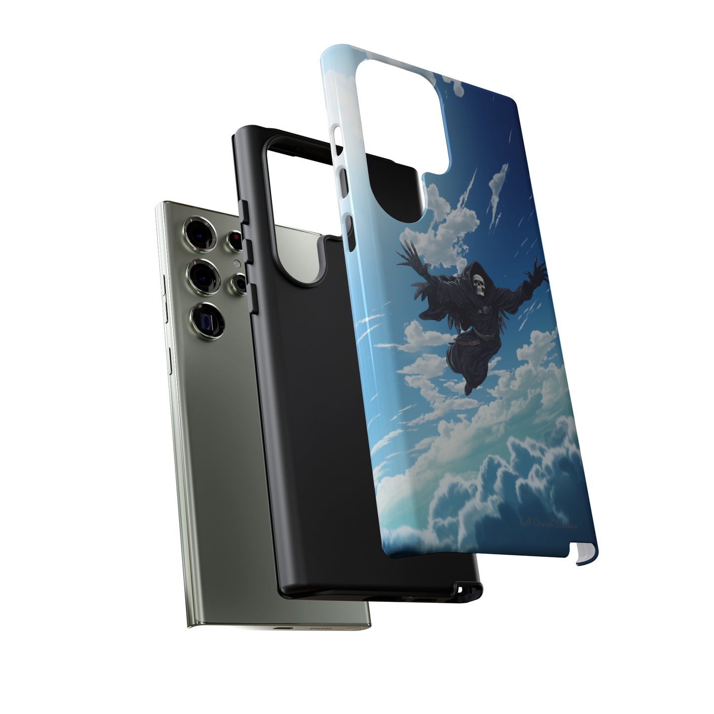 Introducing the "Eternal Contrast" Cell Phone Case – Embrace the Balance of Light and Shadow! -Tough Cases