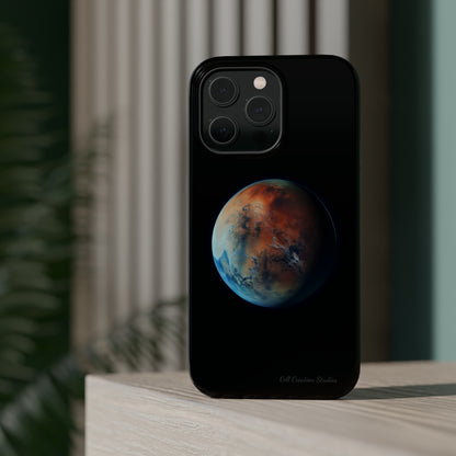 Introducing the "Mars Marvel" Cell Phone Case – Explore the Red Planet -MagSafe Tough Cases