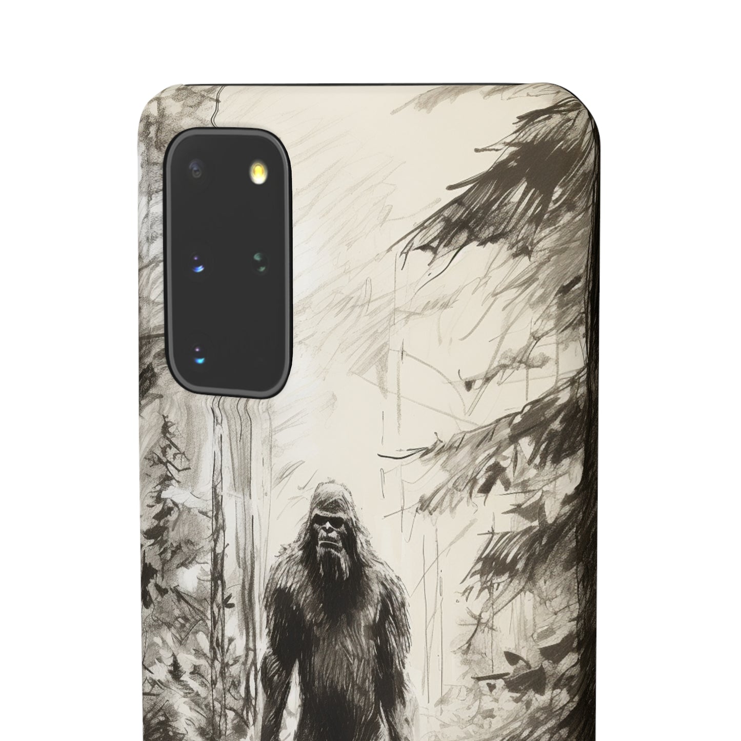 "Bigfoot in the Wilderness" Cell Phone Case – Encounter Bigfoot's Mystery -Snap Cases