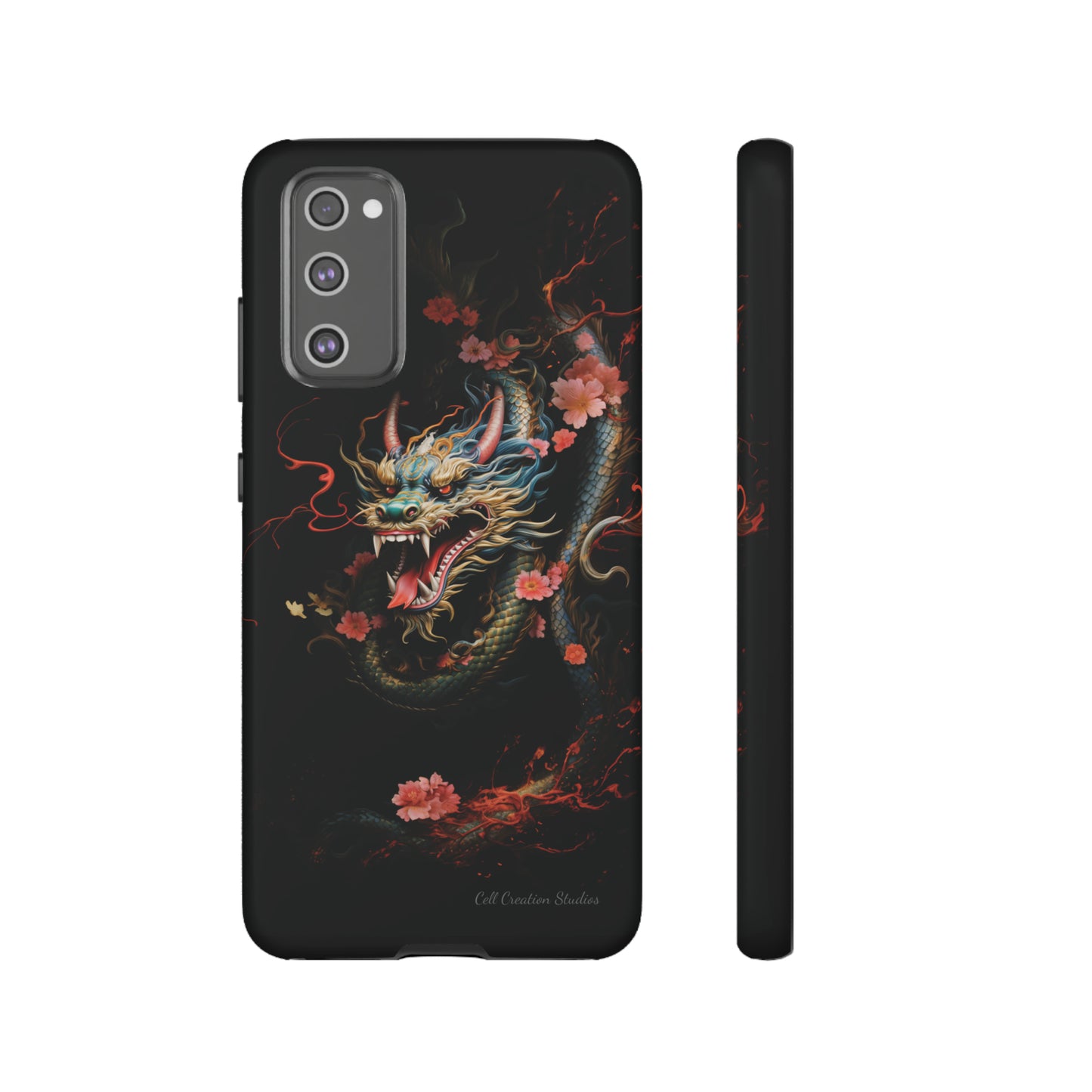 Introducing the "Mystical Japanese Dragon" Cell Phone Case – Unleash the Dragon's Power -Tough Cases