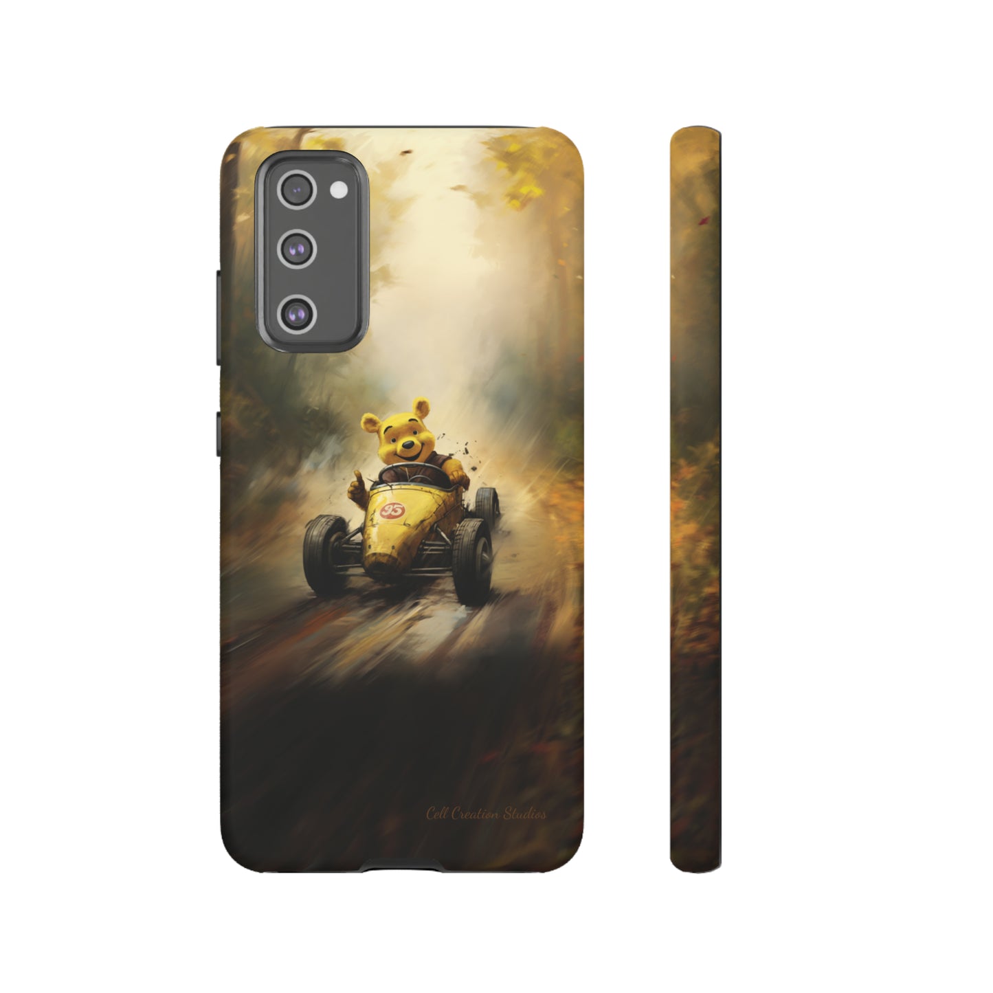 "Winnie-the-Pooh's Victory Lap" Phone Case -Tough Cases