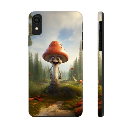 Introducing the "Smiling Mushroom" Cell Phone Case – Spread Joy with Every Glance! -Tough Phone Cases