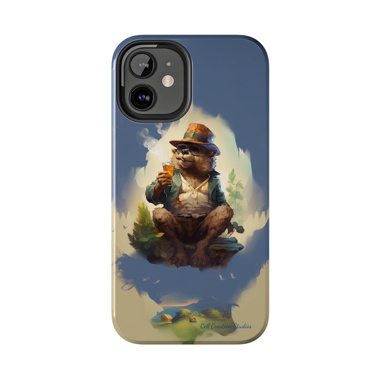 Introducing the "Bear's Homeward Bound" Cell Phone Case – Where Dreams of Home Come Alive -Tough Phone Cases