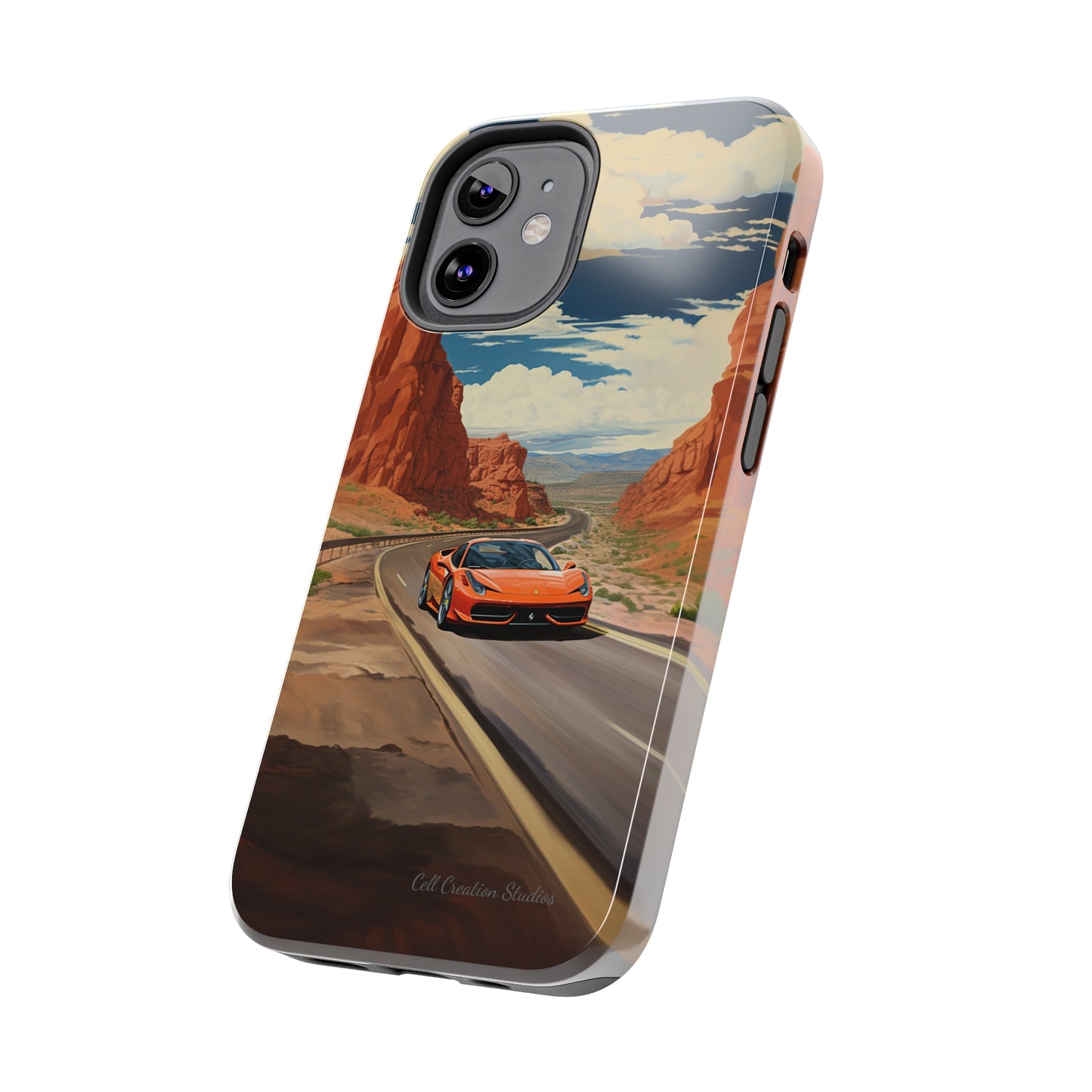 "Desert Racer Ferrari Edition" -Tough iPhone Cases