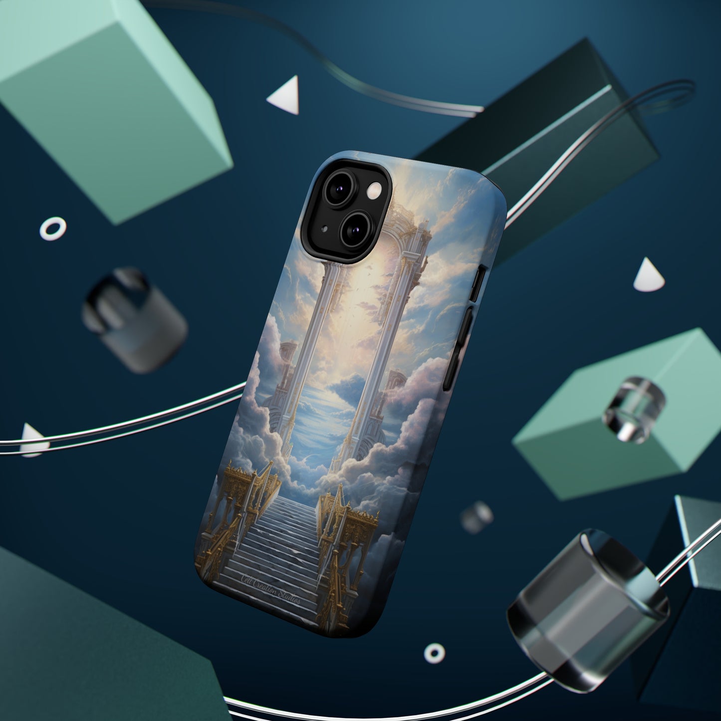 Introducing the "Celestial Gateway" Cell Phone Case – Elevate Your Device with Heavenly Splendor -MagSafe Tough Cases