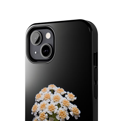 "Elegant Yarrow Bloom" Phone Case -Tough Phone Cases