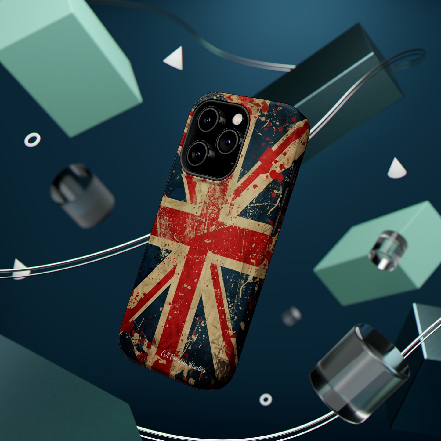 "Union Jack Flag"  -MagSafe Tough iPhone Cases