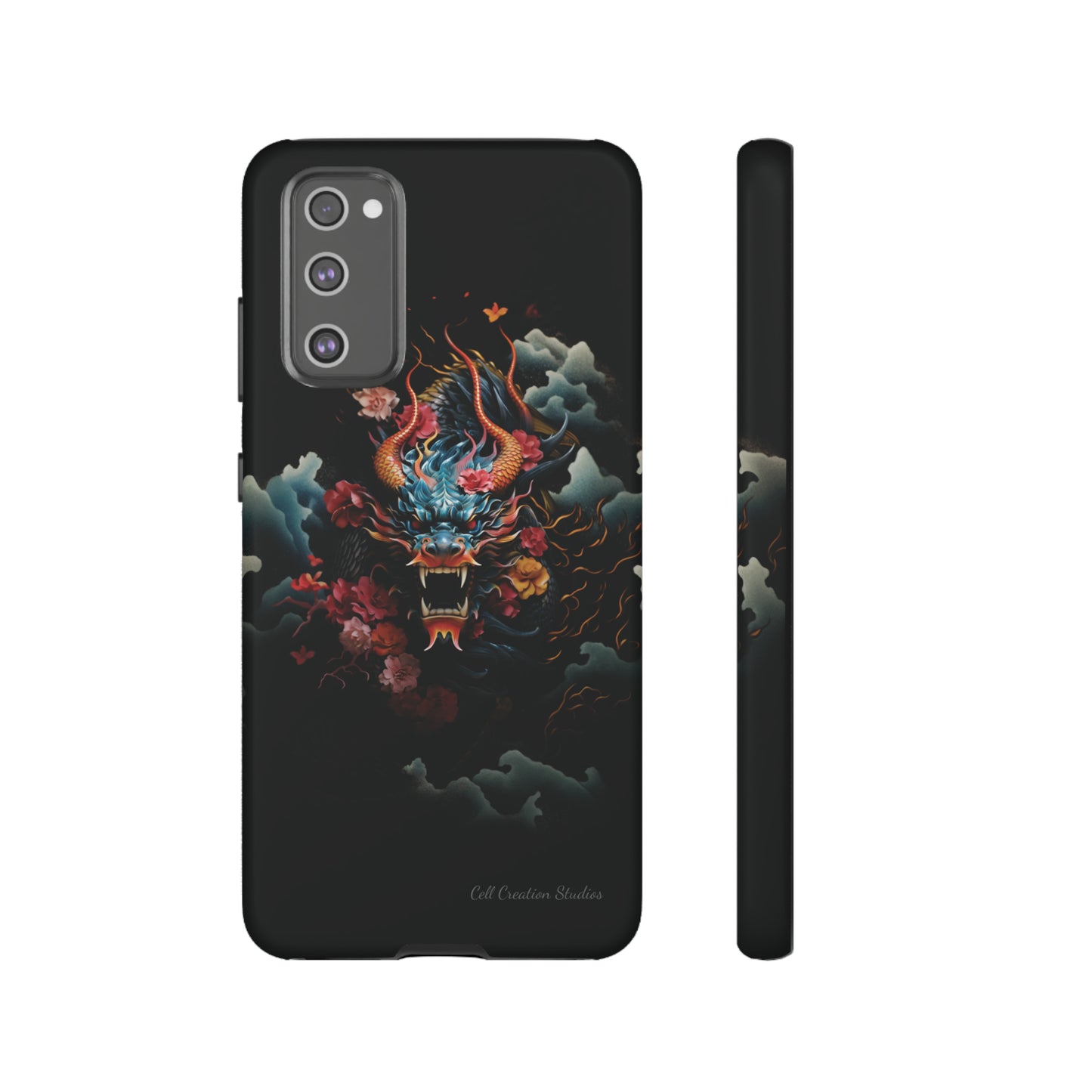 Introducing the "Japanese Dragon Majesty" Cell Phone Case – Embrace the Legend in Style -Tough Cases