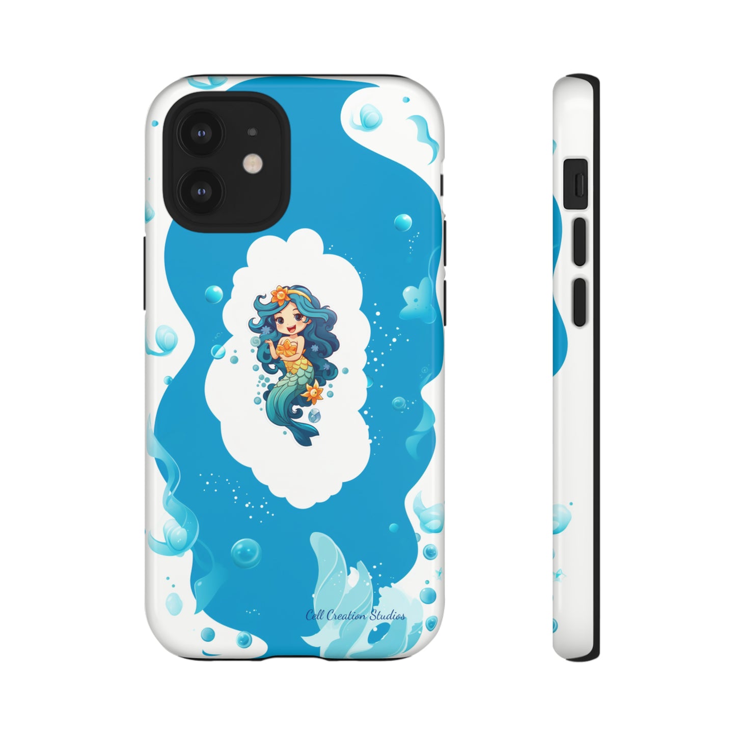 "Mermaid Elegance" -Tough iPhone Cases