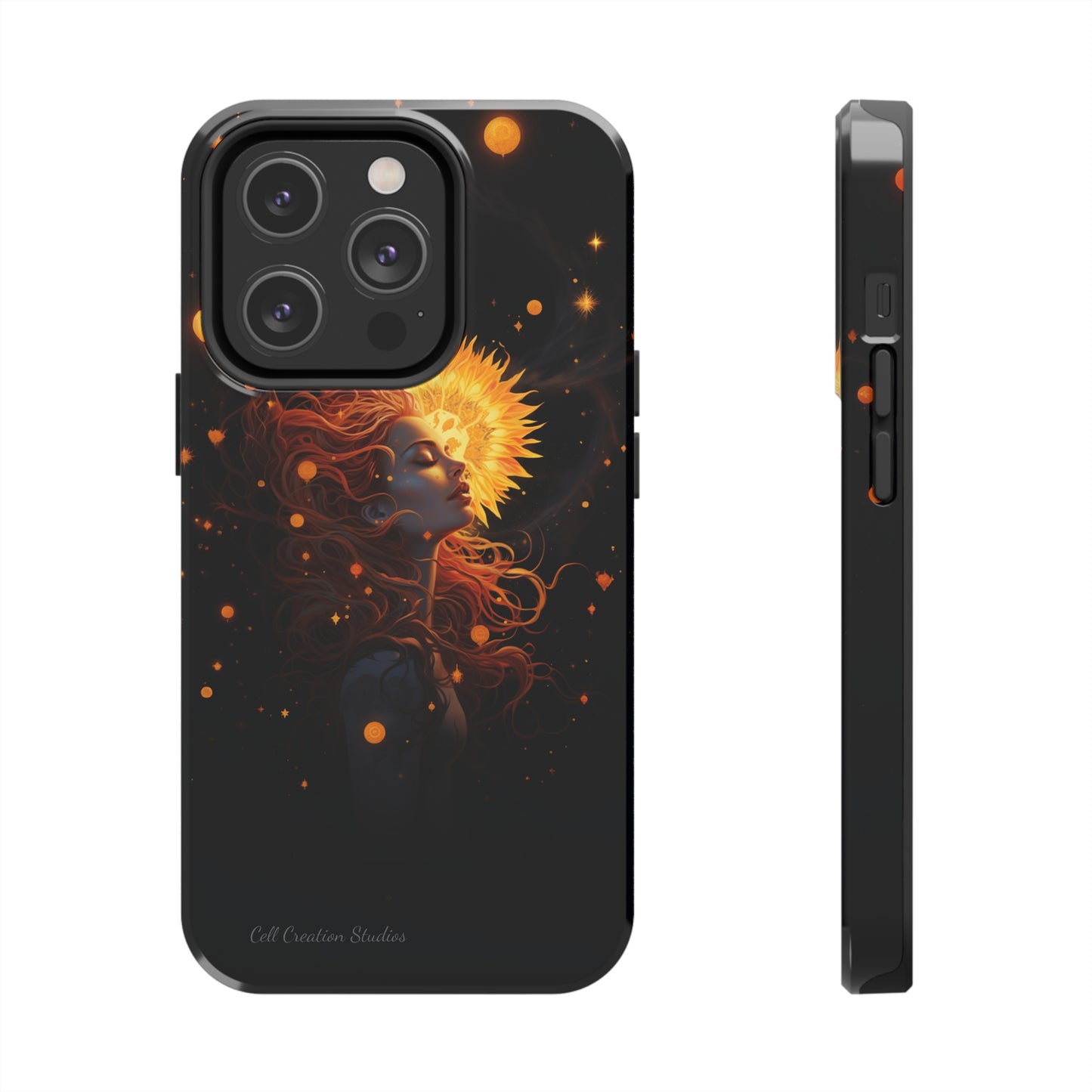 Introducing the "Cosmic Radiance" Cell Phone Case – Embrace the Celestial Beauty of the Universe -Tough Phone Cases