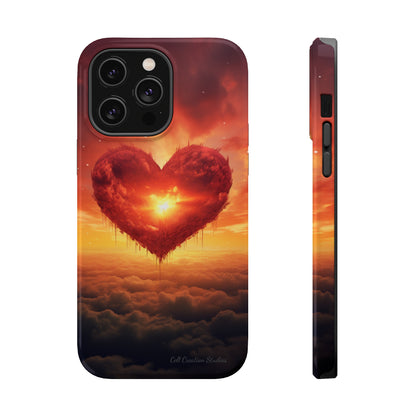 Introducing the "Sky-Heart Radiance" Cell Phone Case – Carry Love's Glow Everywhere You Go -MagSafe Tough Cases