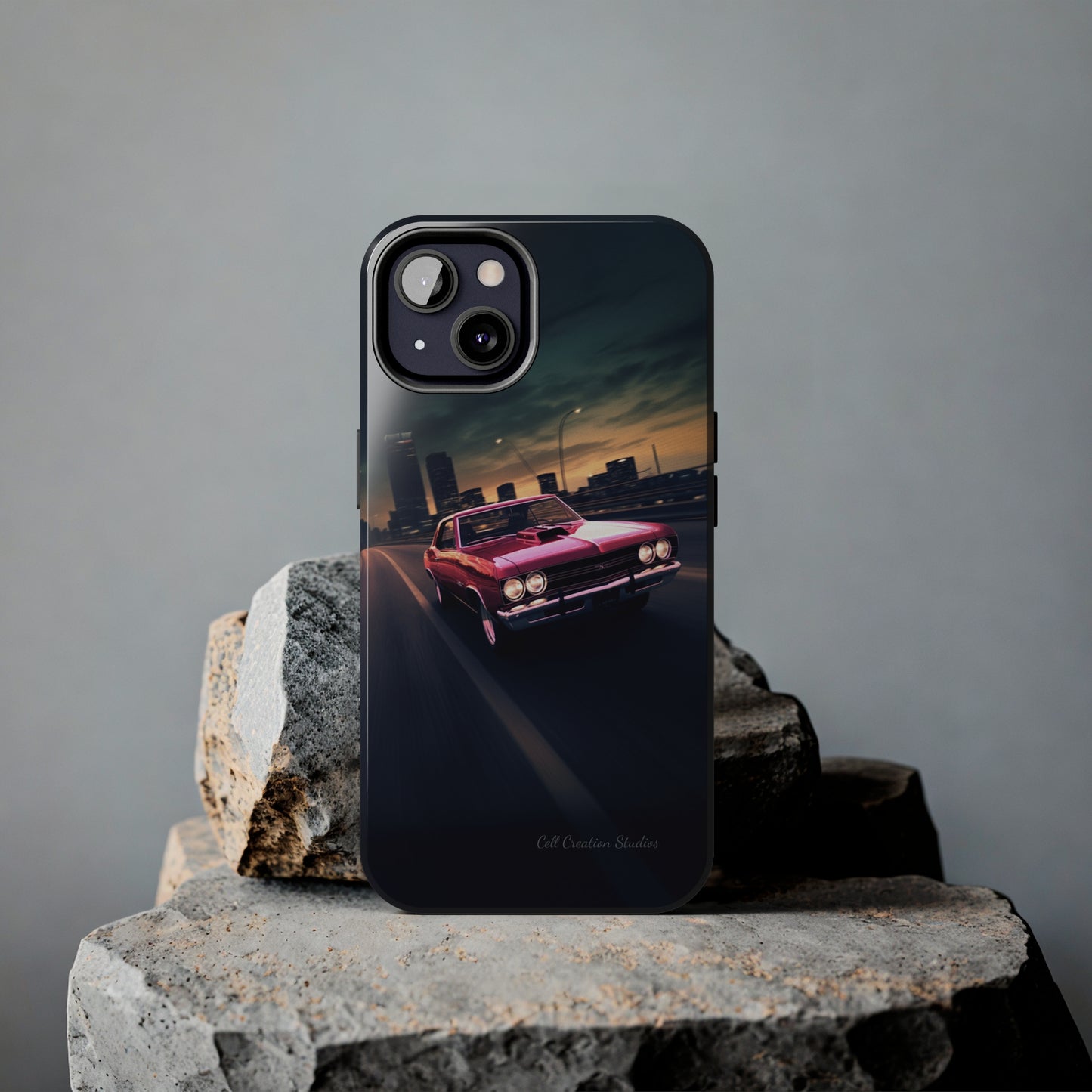 "Sunset City Cruise GTO Edition" -Tough iPhone Cases