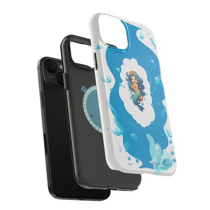 "Mermaid Elegance" -MagSafe Tough iPhone Cases