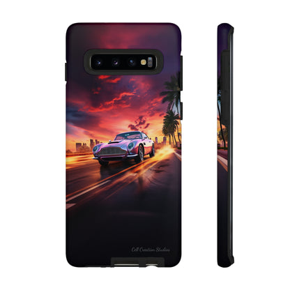 "Silver Aston Martin Racing" -Tough Samsung Phone Cases