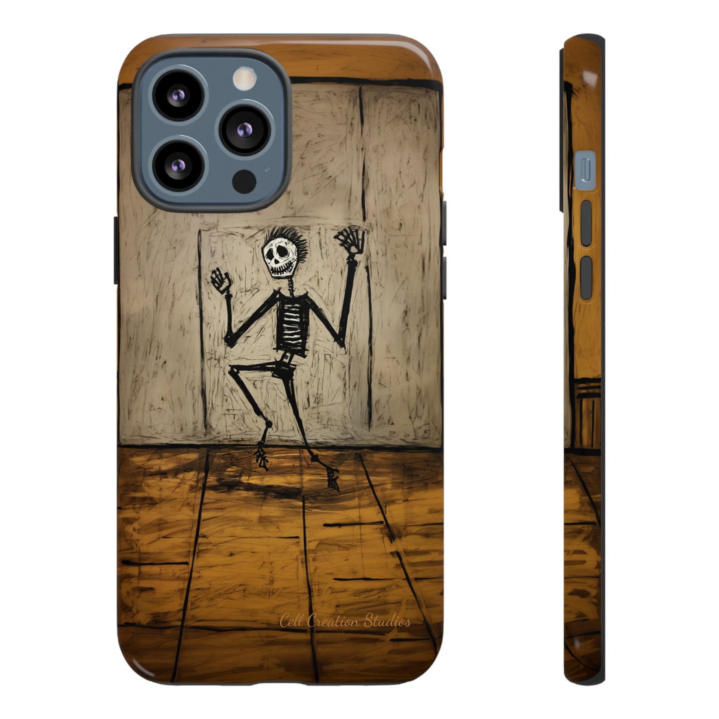 "Groovy Bones Skeleton" -Tough iPhone Cases