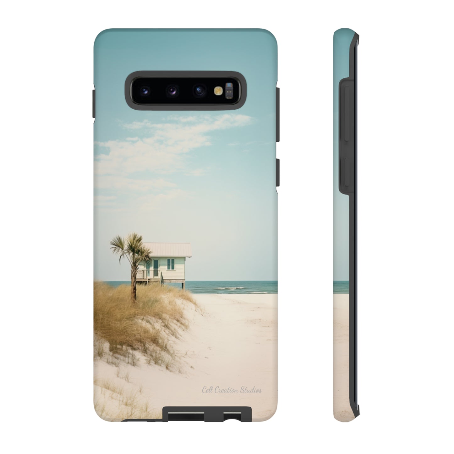 "Seaside Haven" -Tough Samsung Phone Cases