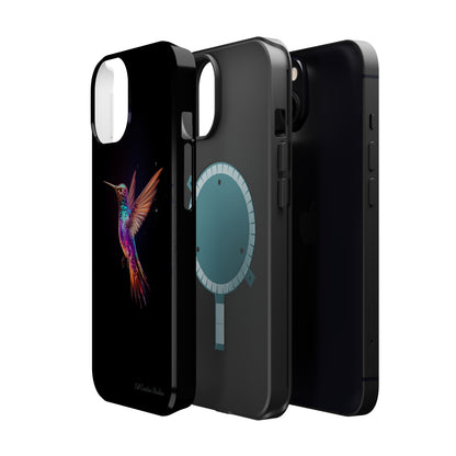 Introducing the "Enchanted Hummingbird" Cell Phone Case – Elegance Meets Nature -MagSafe Tough Cases