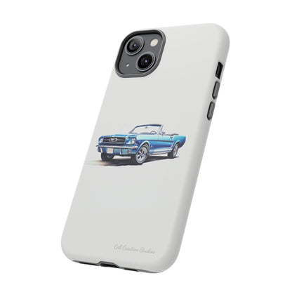 "Classic Mustang Cruisin'" Phone Case -Tough Cases