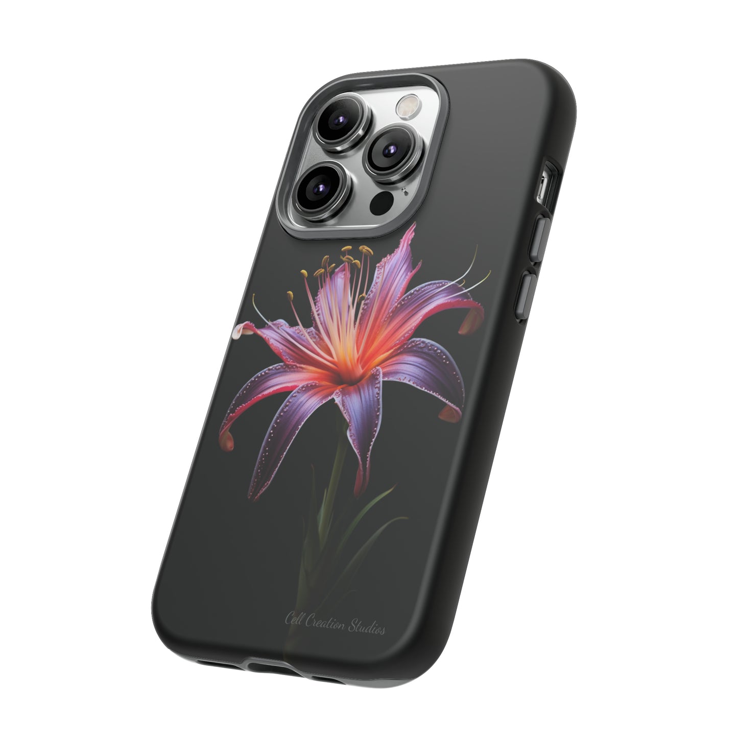 "Vibrant Purple Lily" Phone Case -Tough Cases