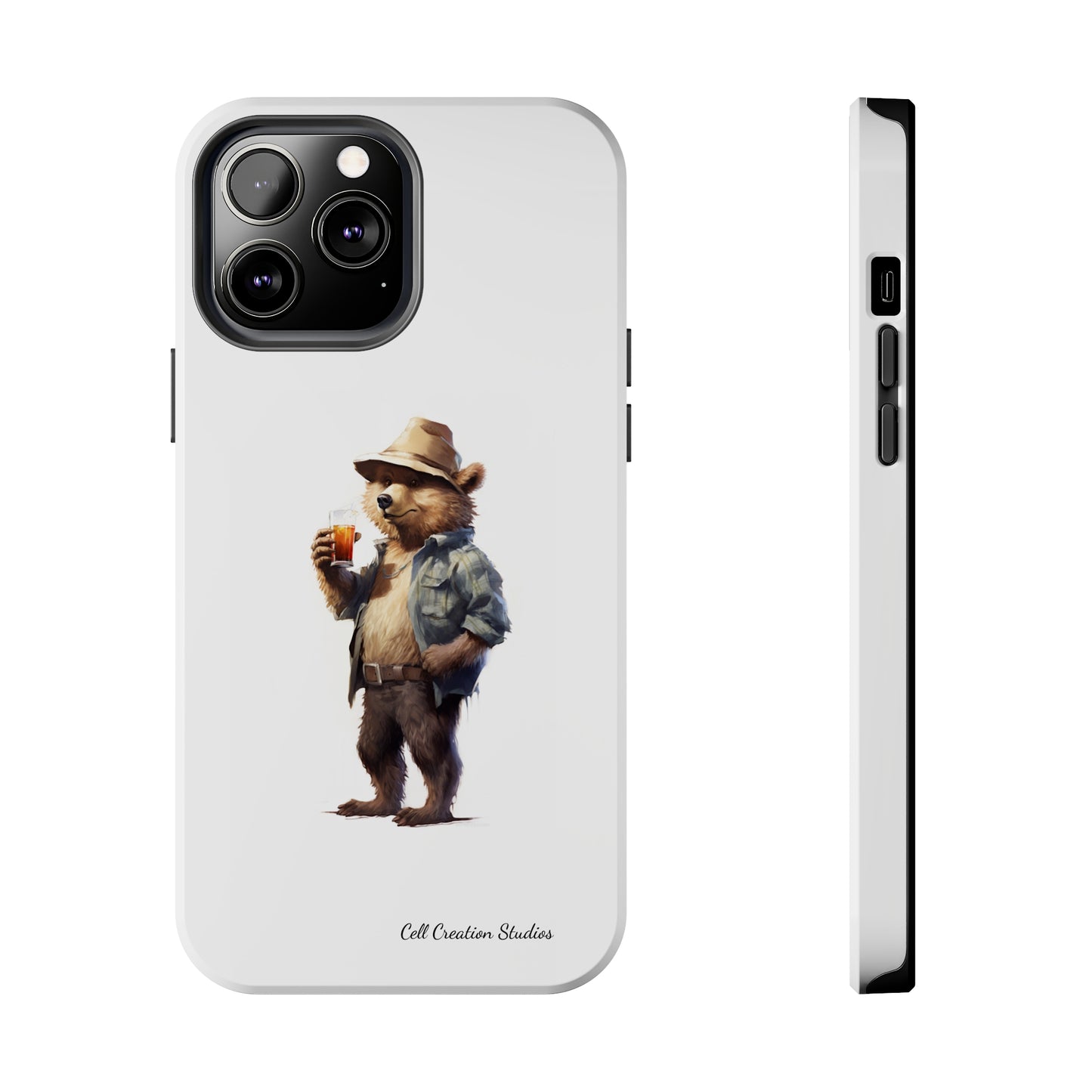 Introducing the "Bear Cheers" Cell Phone Case – The Fun Companion -Tough Phone Cases