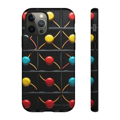 "Vibrant Spheres Fusion" -Tough Phone Cases