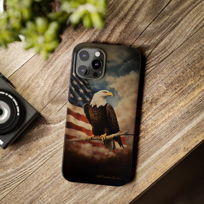 Introducing the "Eagle's Majesty" Cell Phone Case – Soar with American Pride -Slim Phone Cases