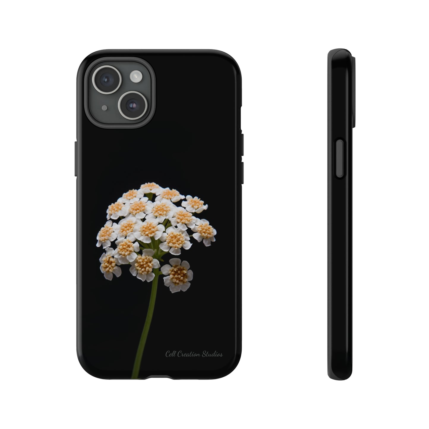 "Elegant Yarrow Bloom"  -Tough iPhone Cases