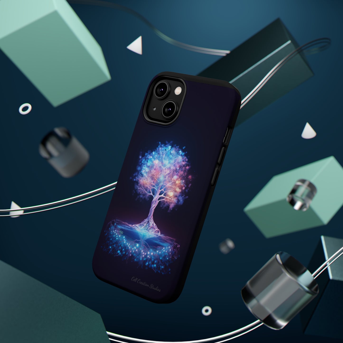 Introducing the "Radiant Tree" Cell Phone Case – Embrace Nature's Brilliance -MagSafe Tough Cases