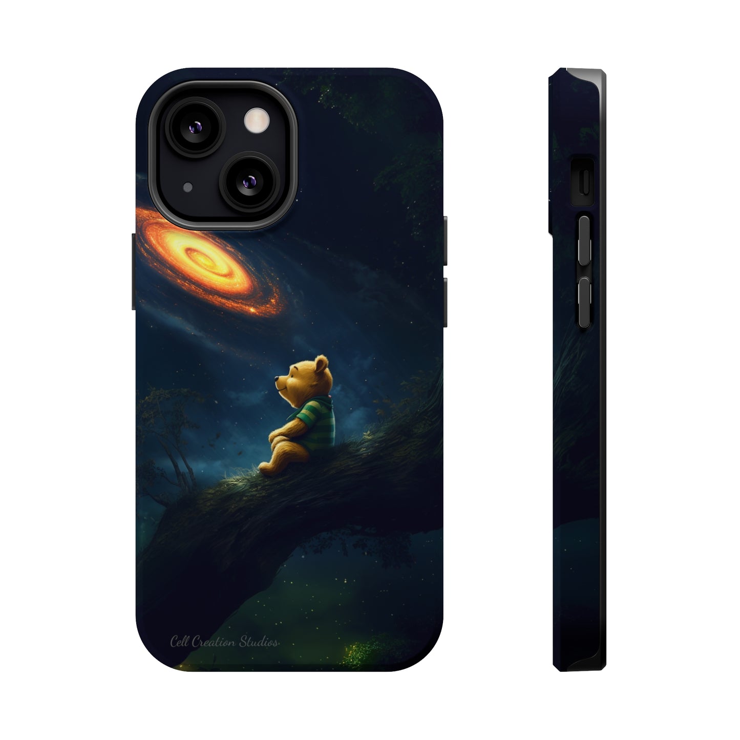 "Starry Night with Winnie-the-Pooh" Cell Phone Case -MagSafe Tough Cases