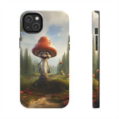 Introducing the "Smiling Mushroom" Cell Phone Case – Spread Joy with Every Glance! -Tough Phone Cases