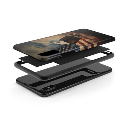 Introducing the "Eagle's Majesty" Cell Phone Case – Soar with American Pride -Tough Phone Cases