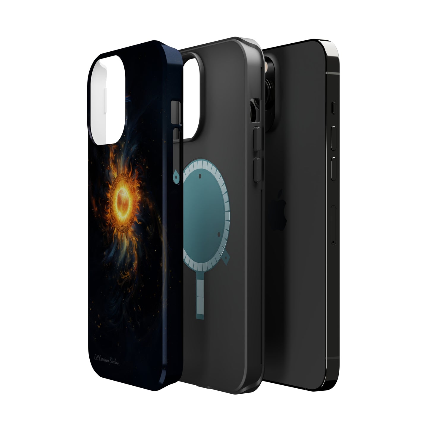 Introducing the "Celestial Sun and Stars" Cell Phone Case – Carry the Cosmos with You -MagSafe Tough Cases