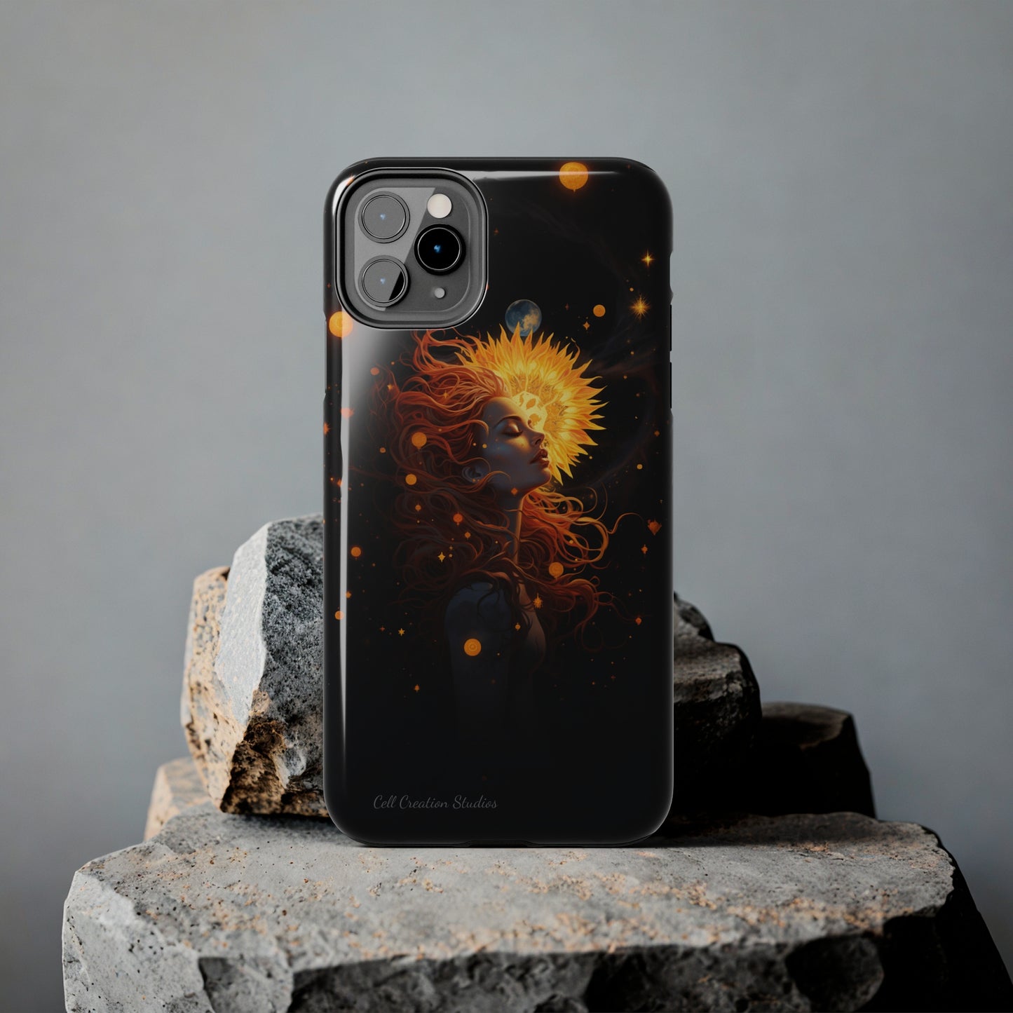 Introducing the "Cosmic Radiance" Cell Phone Case – Embrace the Celestial Beauty of the Universe -Tough Phone Cases