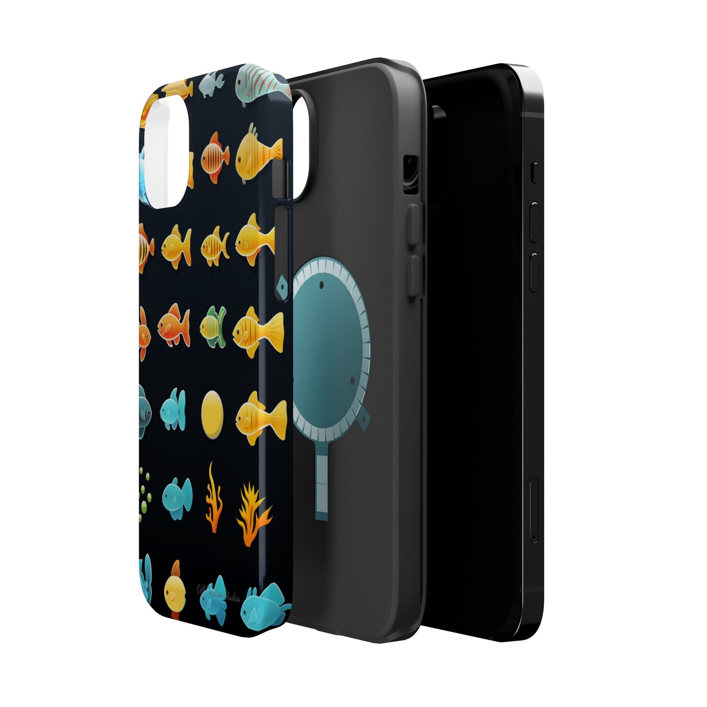 "AquaArt Fish" -MagSafe Tough Phone Cases