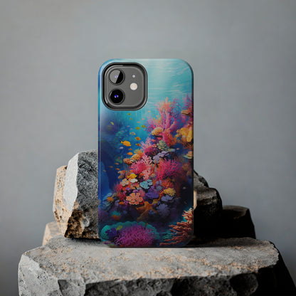 "Coral Reef Splendor" Cell Phone Case – Dive into the Vibrant Underwater World - Phone Cases