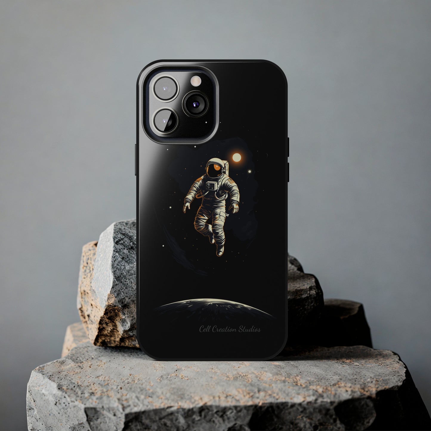 "Cosmic Explorer Astronaut" -Tough iPhone Cases