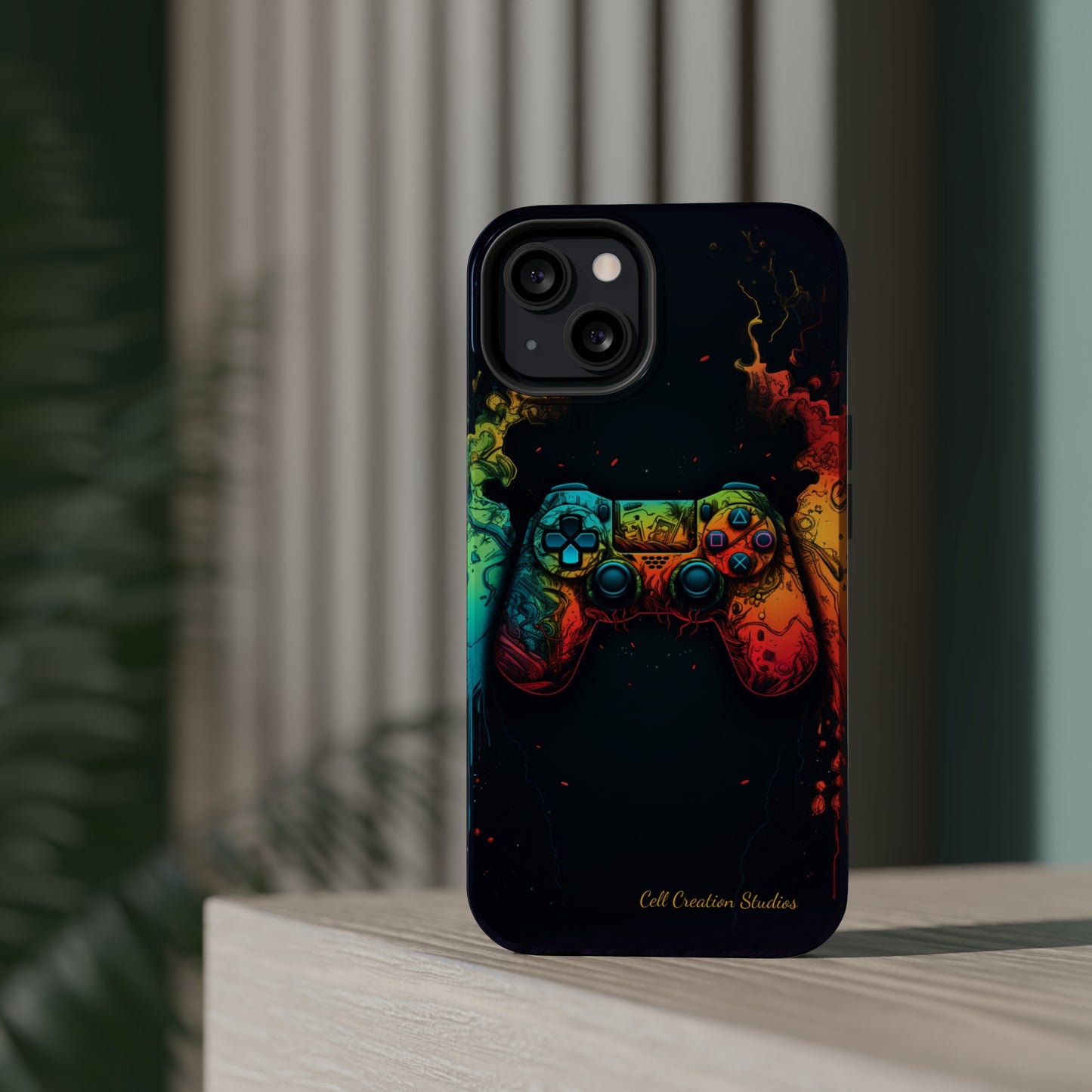 "ColorBlast Gaming" -MagSafe Tough iPhone Cases