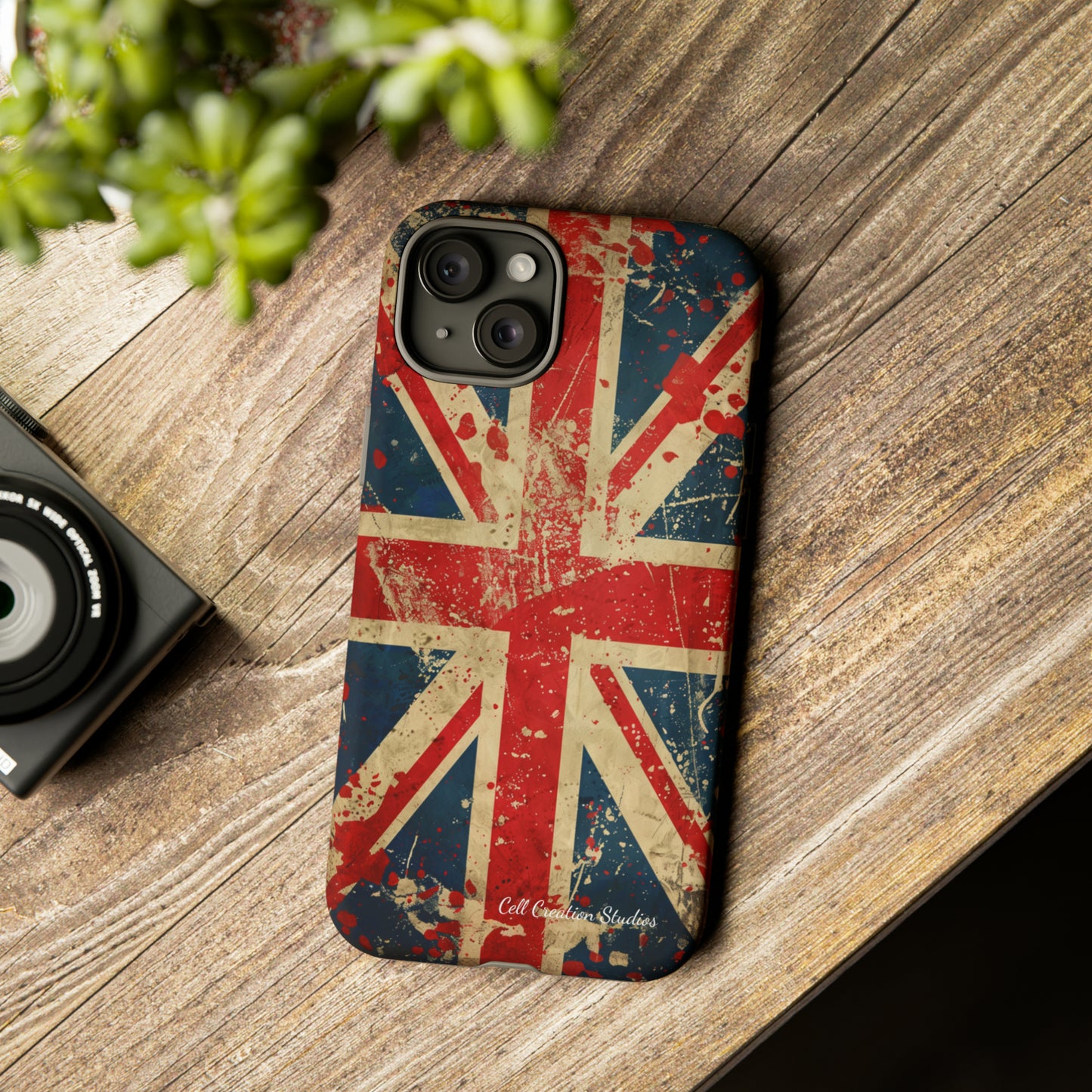 "Union Jack Flag" -Tough iPhone Cases