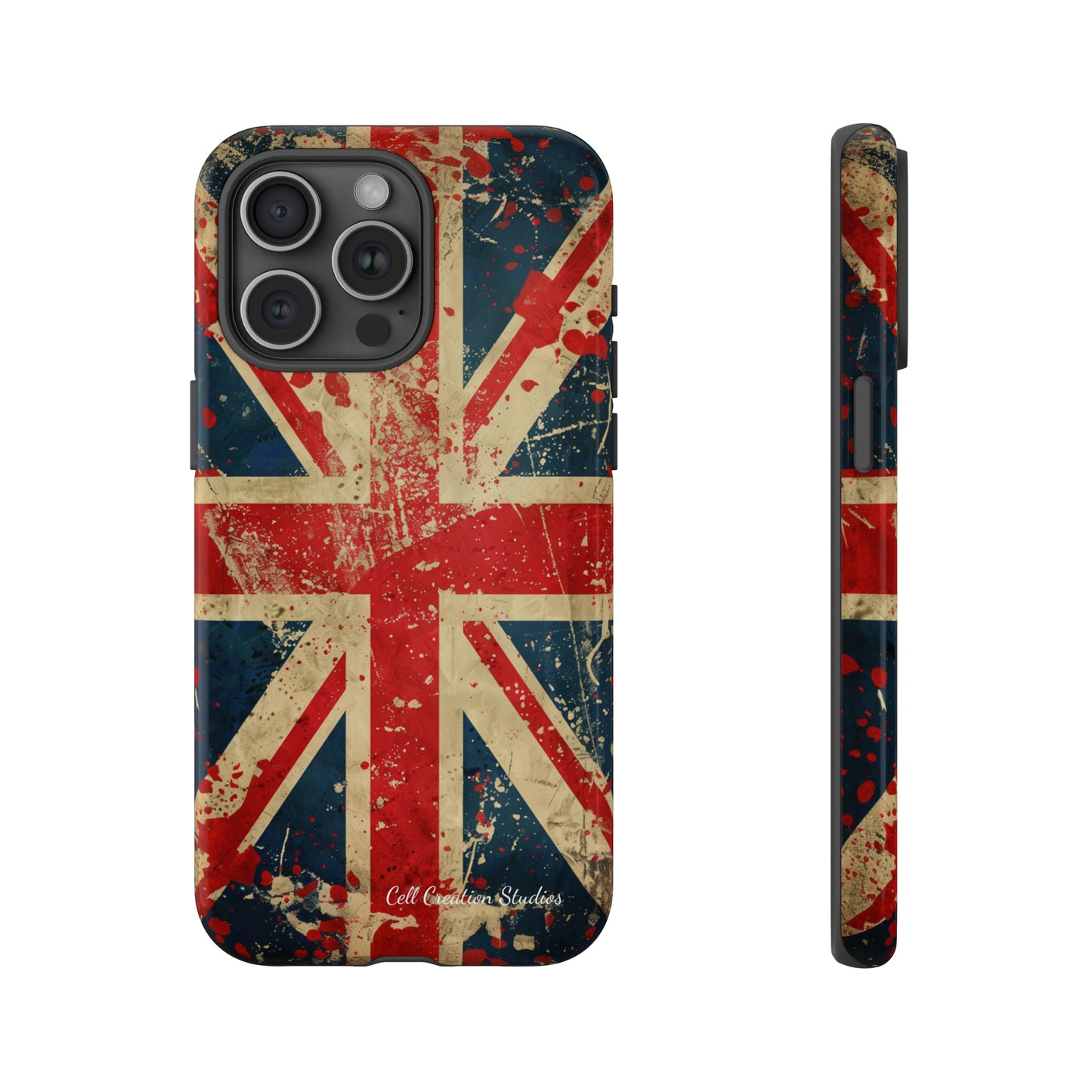 "Union Jack Flag" -Tough iPhone Cases