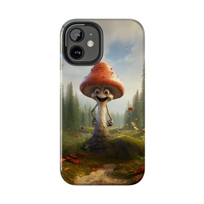 Introducing the "Smiling Mushroom" Cell Phone Case – Spread Joy with Every Glance! -Tough Phone Cases