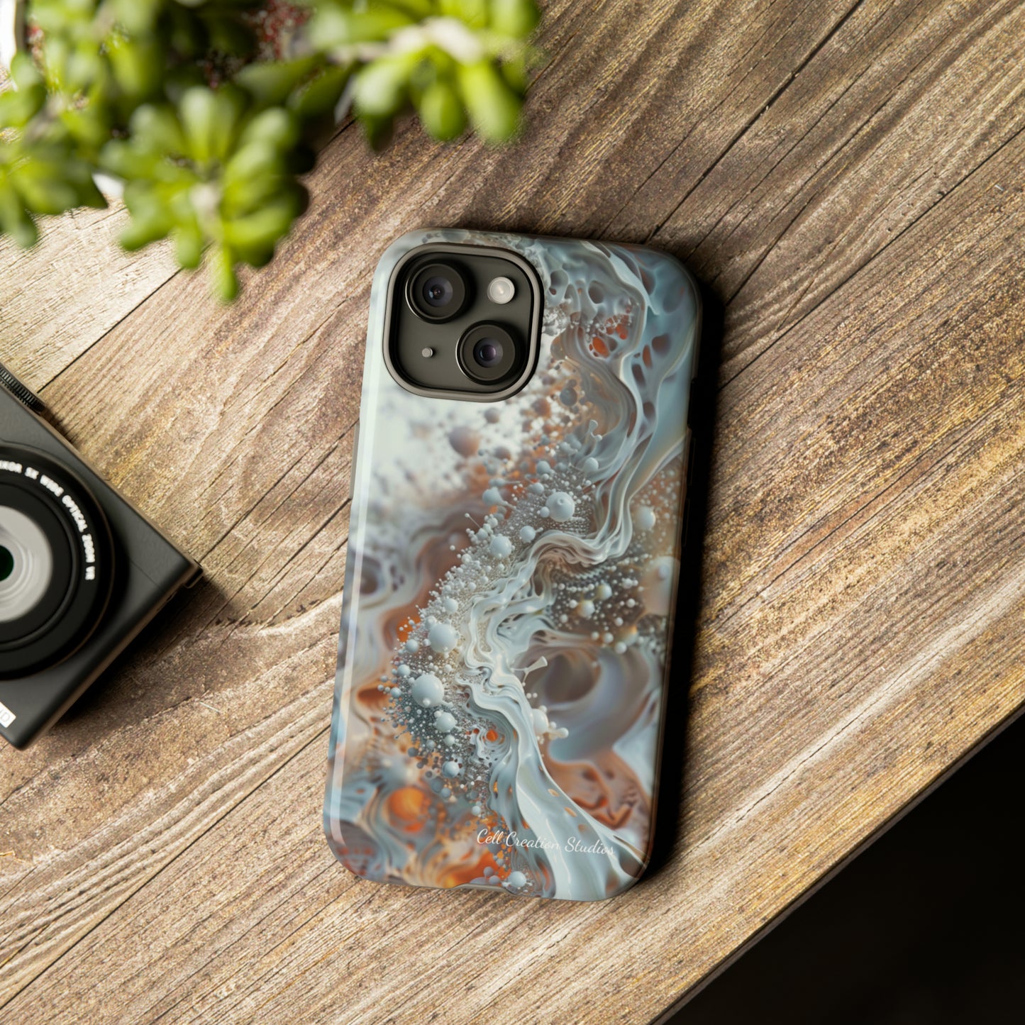 "3D Liquid Splash" -Tough iPhone Cases