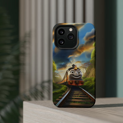 The 'Smiling Express Train" Phone Case -MagSafe Tough Cases