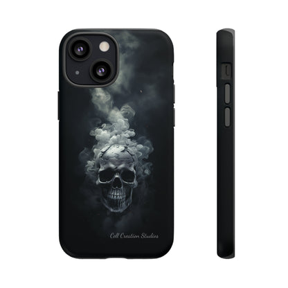 "Ethereal Skull Noir" -Tough iPhone Cases