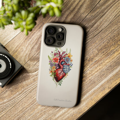 "Blooming Hearts" -Tough iPhone Cases